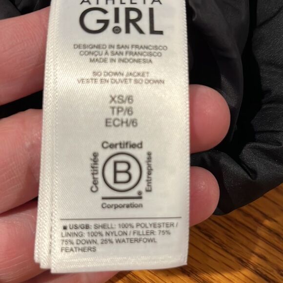 Athleta Girl So Down Winter Jacket size 6. - Picture 7 of 9